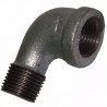 CODO GALVANIZADO 1/2" CACHIMBO