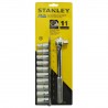 JUEGO DADOS 1/2 MILIMETROS 11 PZAS 86734 STANLEY
