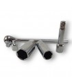 JUEGO DE DADOS PARA BUJIA CON RATCHET 3/8 MOTO WOLFANG WF 3008
